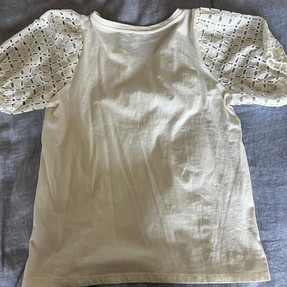 J. Crew Puff Sleeve Top - Picture 3 of 4